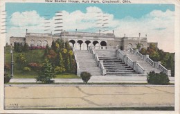 New Shelter House, Ault Park, Cincinnati, Ohio, 1933 Used Postcard [16989] - Cincinnati