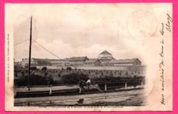 Loos - Vue Générale De La Maison Centrale Et De La Prison Cellulaire - Péniches - Animée - Cliché LOUIS - LAMBERT - 1904 - Loos Les Lille