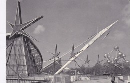 EXPOSITION INTERNATIONALE DE BRUXELLES 1958 LA PASSERELLE AVEC LE PAVILLON DE FRANCE - Mostre Universali