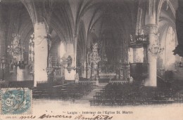 Cp , 61 , LAIGLE , Intérieur De L'Église Saint-Martin - L'Aigle