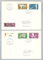 Schweiz Pro Patria 1951-06-01 Satz A.3 Br.FDC 3 Sprach. - Briefe U. Dokumente