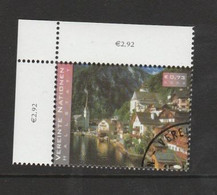 ONU Vienna Vienne Wien Hallstatt Autriche Austria Patrimoine Mondial UNESCO Hallstättersee Mine De Sel Fer - Used Stamps