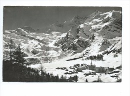 Saas-Fee Alphubel Täschhorn Dom Lenzspitze 1957 - Täsch