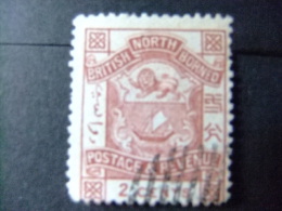 BORNEO DEL NORTE NORTH BORNEO BORNÉO DU NORD 1889 ARMOIRIES Yvert Nº 36 - North Borneo (...-1963)