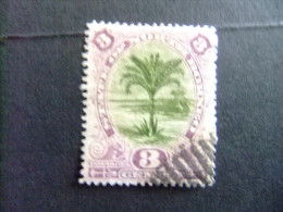 BORNEO DEL NORTE NORTH BORNEO BORNÉO DU NORD 1894 PALMIER SAGO Yvert Nº 54 - North Borneo (...-1963)