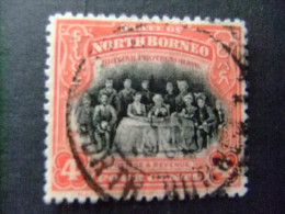 BORNEO DEL NORTE NORTH BORNEO BORNÉO DU NORD 1909 1ª RÉUNION DE LA Cª DE NORD BORNEO Yvert Nº 134 * MH - Noord Borneo (...-1963)