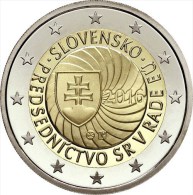 ESLOVAQUIA  /  SLOVAKIA     2€ Bimetálica 2016   "Primera Presidencia Consejo De La UE"  SC/UNC   T-DL-11.709 - Slowakei