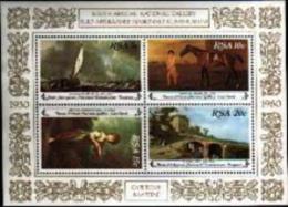 REPUBLIC OF SOUTH AFRICA, 1980, MNH Stamp(s) Paintings Art Gallery, Block Nr. 10 F3707 - Neufs