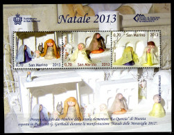 2013 - SAN MARINO - SAINT-MARIN -  Natale 2013 -   NH - (**) - New Mint - Blocs-feuillets