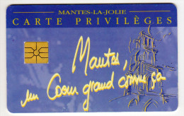 FRANCE MANTES LA JOLIE CARTE PRIVILEGES - Other & Unclassified