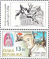 Czech Rep. / Stamps (2014) 0795 K1H: Ladislav Jirka (1914-1986) Engr. (Bridesmaid; Leccinum Versipelle; Rosary Feast) - Nuevos