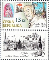 Czech Rep. / Stamps (2014) 0795 K2D: Ladislav Jirka (1914-1986) Engr. (Bridesmaid; Leccinum Versipelle; Rosary Feast) - Neufs