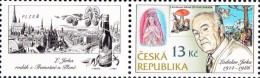 Czech Rep. / Stamps (2014) 0795 K2L: Ladislav Jirka (1914-1986) Engr. (Bridesmaid; Leccinum Versipelle; Rosary Feast) - Nuevos