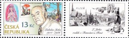 Czech Rep. / Stamps (2014) 0795 K2P: Ladislav Jirka (1914-1986) Engr. (Bridesmaid; Leccinum Versipelle; Rosary Feast) - Neufs
