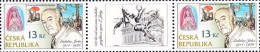 Czech Rep. / Stamps (2014) 0795 (2x) Sv K1: Ladislav Jirka (1914-1986); (Bridesmaid; Leccinum Versipelle; Rosary Feast) - Unused Stamps