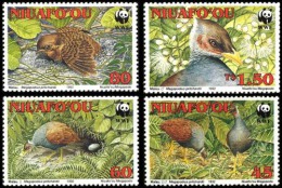 (WWF-132) W.W.F. Niuafo´ou MNH Megapode Stamps 1992 - Unused Stamps