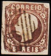 1862. Luis I. 5 REIS. 56. Tear.  (Michel: 12) - JF193209 - Usado