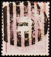 1869. Luis I. 100 REIS. 1. (Michel: 31) - JF193284 - Used Stamps