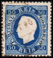 1879. Luis I. 50 REIS Perforated 12½. (Michel: 48B) - JF193329 - Usado