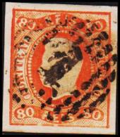 1866. Luis I. 80 REIS.  (Michel: 22) - JF193270 - Used Stamps