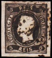 1866. Luis I. 5 REIS.  (Michel: 17) - JF193246 - Usado