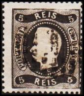 1867. Luis I. 5 REIS.  (Michel: 25) - JF193301 - Oblitérés