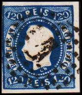 1866. Luis I. 120 REIS.  (Michel: 24) - JF193277 - Oblitérés