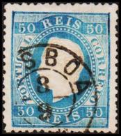 1879. Luis I. 50 REIS Perforated 12½. (Michel: 48B) - JF193330 - Used Stamps