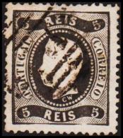 1867. Luis I. 5 REIS.  (Michel: 25) - JF193302 - Oblitérés