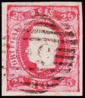 1866. Luis I. 25 REIS.  (Michel: 20) - JF193261 - Oblitérés