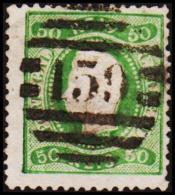 1868. Luis I. 50 REIS. 159. (Michel: 29) - JF193290 - Used Stamps