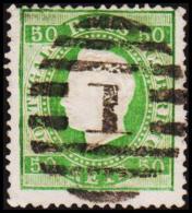 1871. Luis I. 50 REIS Perforated 13½.  (Michel: 39xC) - JF193352 - Used Stamps