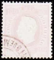 1871. Luis I. 100 REIS Perforated 12½.  (Michel: 41yB) - JF193369 - Usati