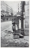 75...PARIS....PETITS METIERS DE PARIS....LE RACCOMMODEUR DE PANIERS - Artisanry In Paris