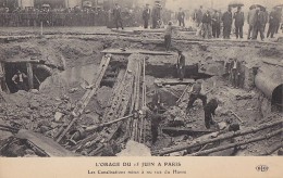 Orage - Climat - Catastrophe - Paris 15 Juin 1914 - Rue Du Havre - Catastrophes