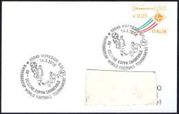 ITALIA VIAREGGIO (LU) 2016- 68^ COPPA CARNEVALE - VIAREGGIOCUP WORLD FOOTBALL TOURNAMENT - SMALL SIZE CARD - Cartas & Documentos