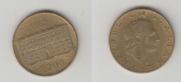 200  LIRE 1990 - CONCILIO DI STADT - Gedenkmünzen