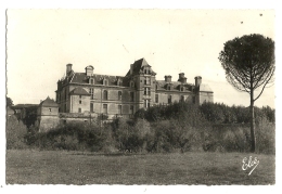 Cp, 33, Cadillac, Le Château Du Duc D'Epernon, écrite 1949 - Cadillac