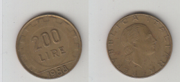 200 LIRE 1988 - 200 Lire