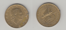 200 LIRE 1992 - ESPOZITIOE MONDIALE DI FILATELLA TEMATICA - 200 Lire