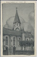 Pitthem. -  Dorpskerk Van P. Verbiest.   1623  -  LITHO   1906  Naar  Thielt - Pittem