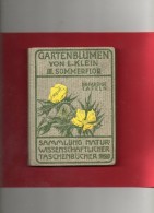 Petit Livre  ( Gartenblumen ) Beaucoup De Pages En Couleurs - Natura