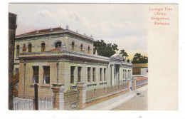 BARBADOS  ( îles Des BARBADES ) /  BRIDGETOWN  /  CARNEGIE  FREE  LIBRARY  /  CPA  PRECURSEUR  ( Avant 1904 ) - Barbades