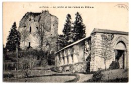 Cpa     Lucheux   Le Jardin Et Les Ruines Du Chateau    TBE - Lucheux