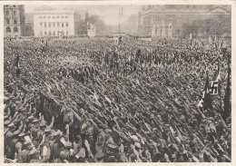 39881- HITLER, PARADE, PICTURE CARD, HISTORY, ALBUM NR 8, IMAGE NR 125 - History