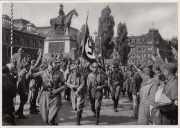 39891- HITLER, SOLDIERS PARADE, PICTURE CARD, HISTORY, ALBUM NR 8, IMAGE NR 41, GROUP 29 - Histoire