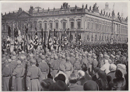 39897- HITLER, SOLDIERS PARADE, PICTURE CARD, HISTORY, ALBUM NR 8, IMAGE NR 116, GROUP 33 - Histoire