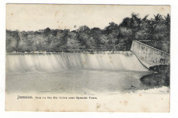 WEST  INDIES  /  JAMAICA  ( île De La JAMAÏQUE ) /  DAM  ON  THE  RIO  COBRE  NEAR  SPANISH  TOWN  /  CPA PRECURSEUR - Giamaica