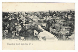 WEST  INDIES  /  JAMAICA  ( île De La JAMAÏQUE ) /  KINGSTON  WEST  ( Beau Quartier Résidentiel )  /  CPA PRECURSEUR - Giamaica