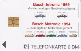 K 104 TARJETA DE ALEMANIA DE UN COCHE OPEL DE TIRADA 2000  (CAR) BOSCH - K-Series : Serie Clientes